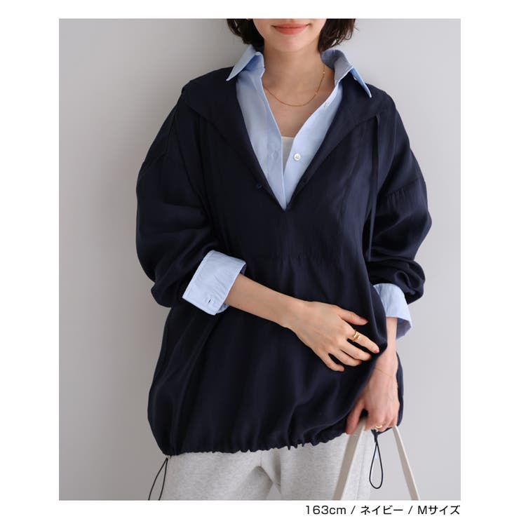 evernavy エバーネイビー シアー | andme | 詳細画像13 