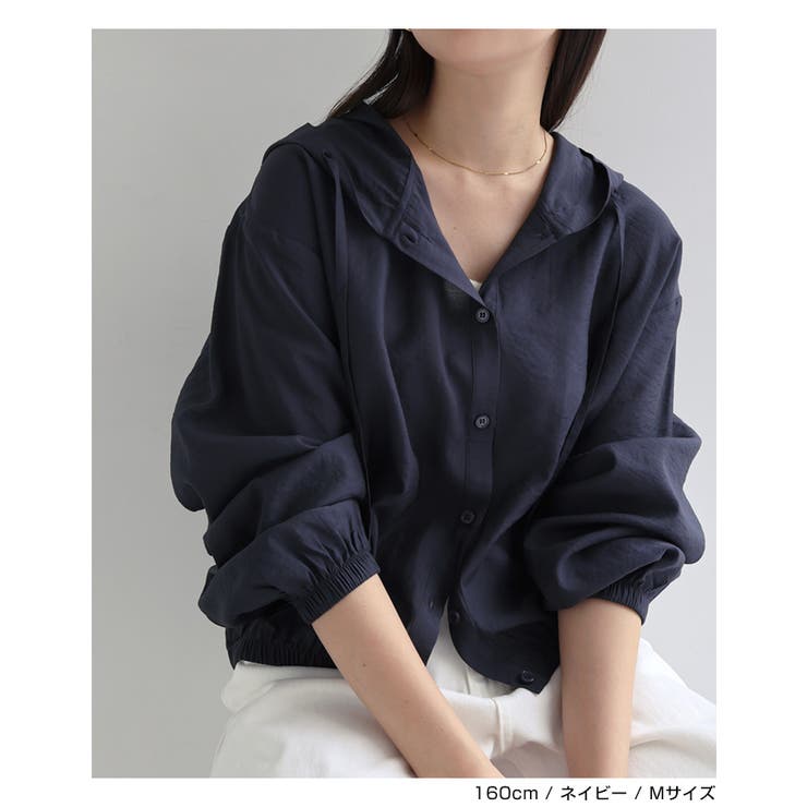 evernavy エバーネイビー フーディ | andme | 詳細画像9 