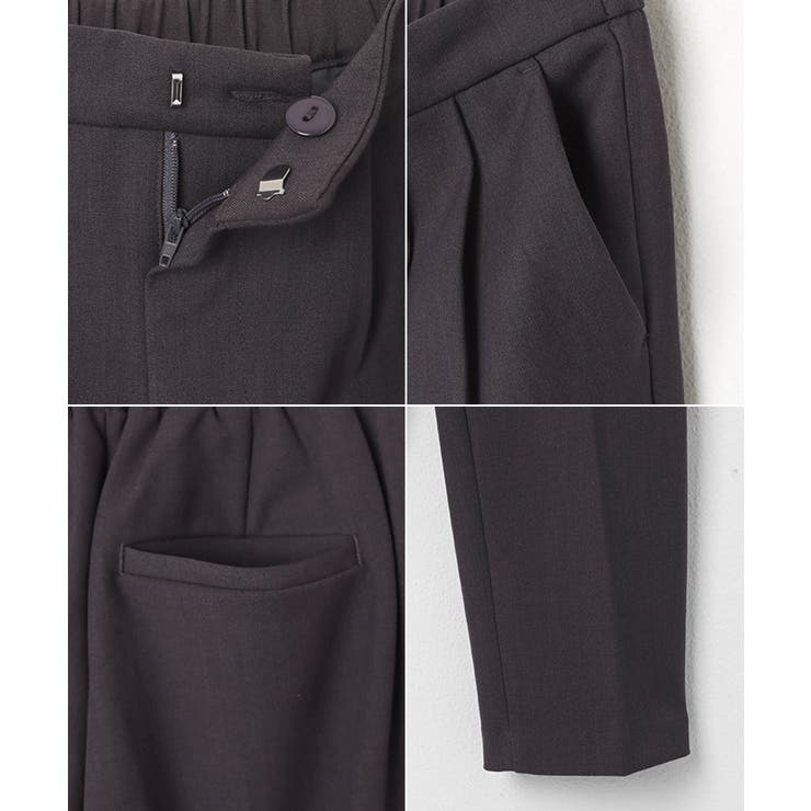 2タック テーパード パンツ | andme | 詳細画像14 