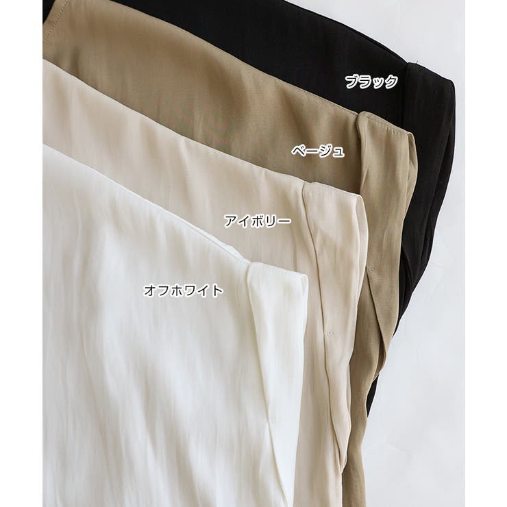 とろみ T ブラウス | andme | 詳細画像3 