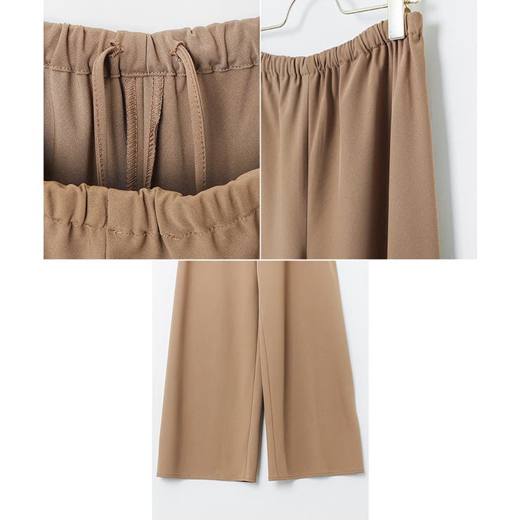 イージー ワイド パンツ | andme | 詳細画像17 