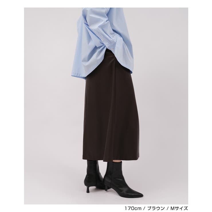 evernavy エバーネイビー フェイクレザー | andme | 詳細画像6 