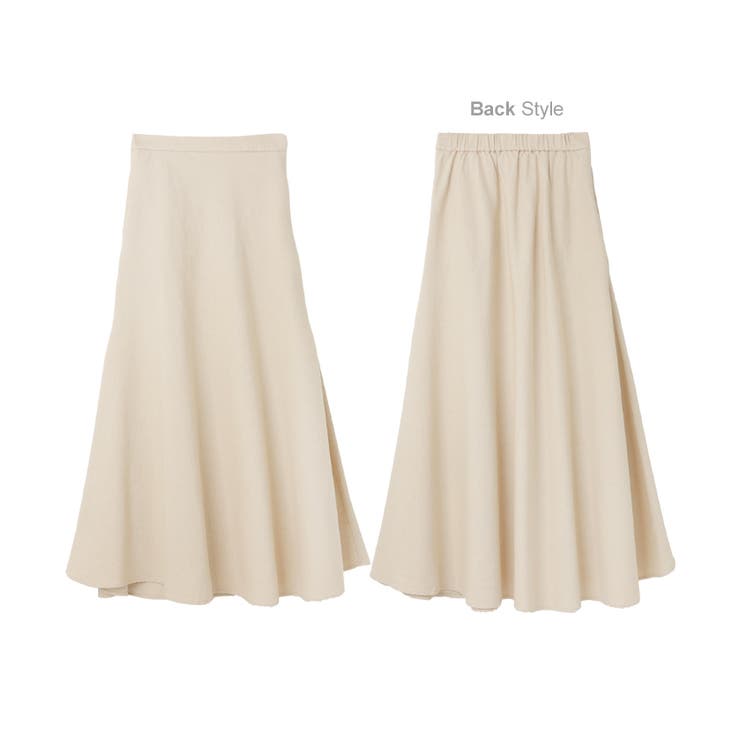 コットンツイル フレア スカート | andme | 詳細画像17 