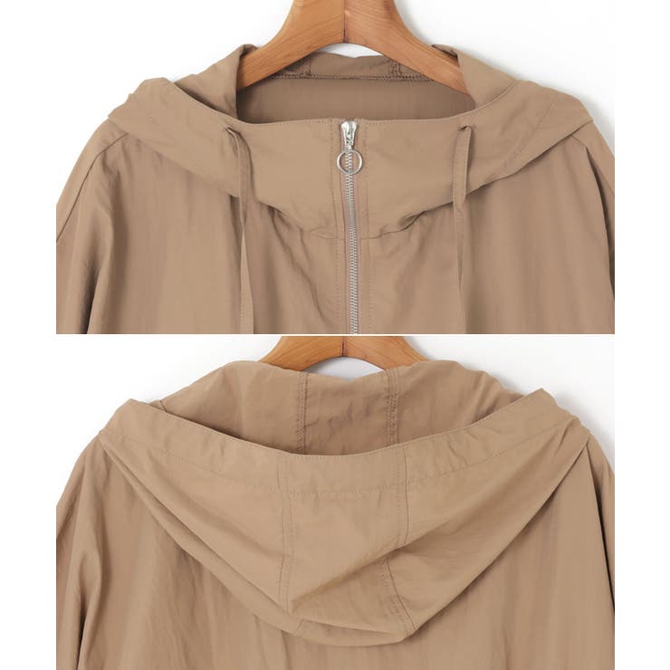 フード付き ボリューム袖 ブルゾン | andme | 詳細画像12 