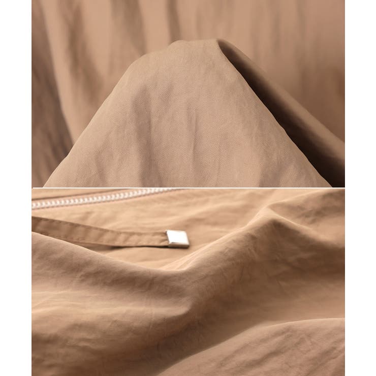 フード付き ボリューム袖 ブルゾン | andme | 詳細画像15 