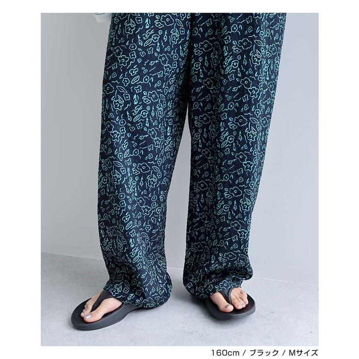 フラワープリント イージー ワイド | andme | 詳細画像12 