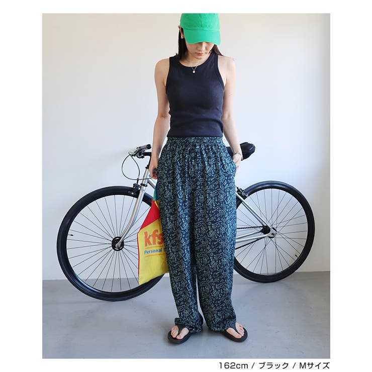 フラワープリント イージー ワイド | andme | 詳細画像13 