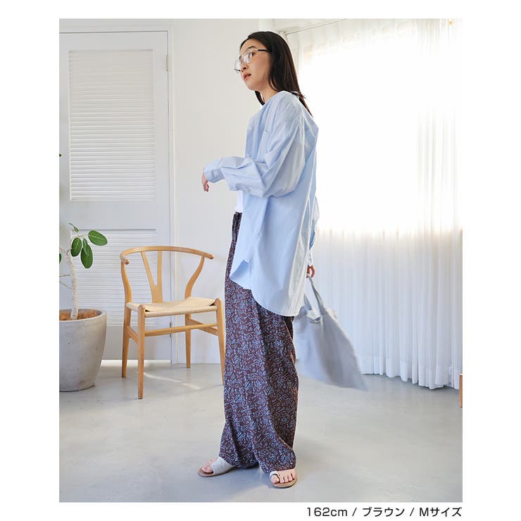 フラワープリント イージー ワイド | andme | 詳細画像9 