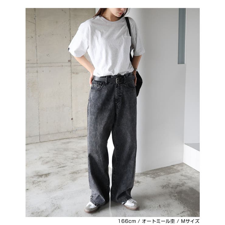 バックロゴ刺繍 ポケット 無地 | andme | 詳細画像12 