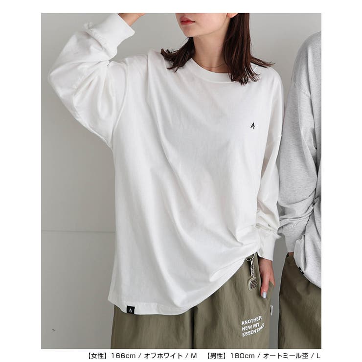 ワンポイント エンブロイダリー ロゴ | andme | 詳細画像10 