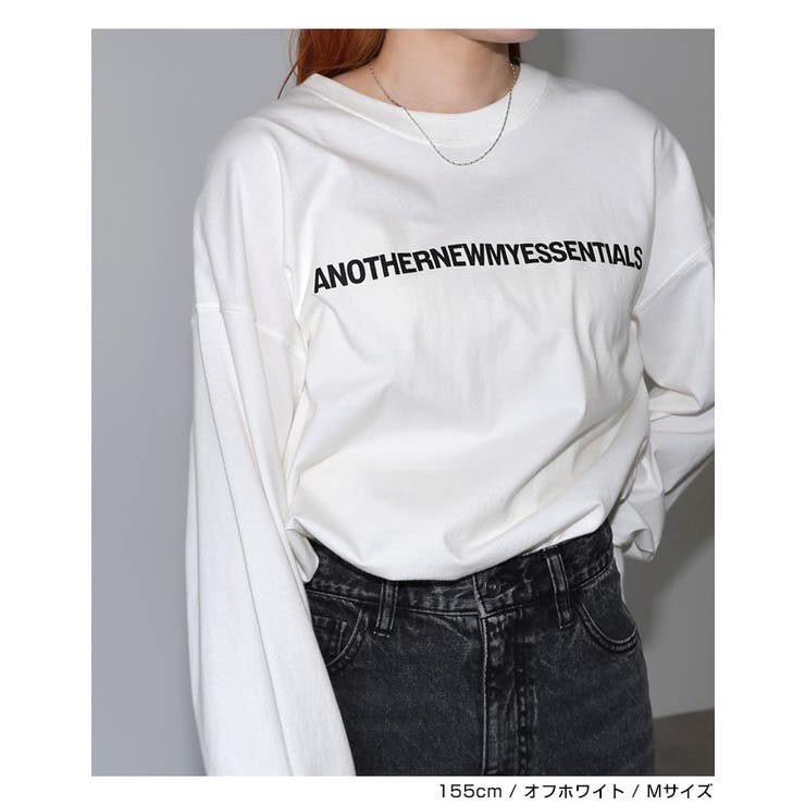 ANOTHER ロゴ プリント | andme | 詳細画像7 