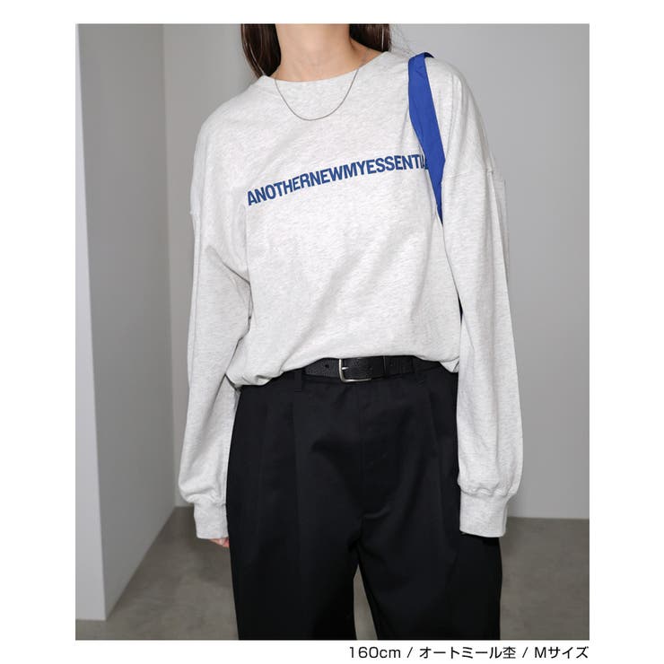 ANOTHER ロゴ プリント | andme | 詳細画像10 