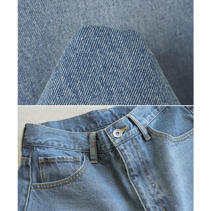 ルーズ デニム ストレート | andme | 詳細画像19 