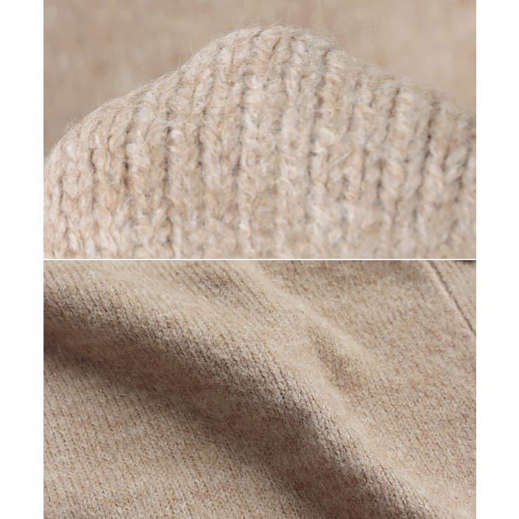 Vネック 長袖 ニット | andme | 詳細画像21 