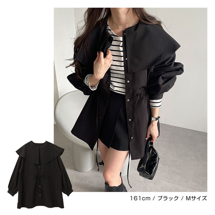 2way ケープカラー マウンテンパーカー | andme | 詳細画像12 