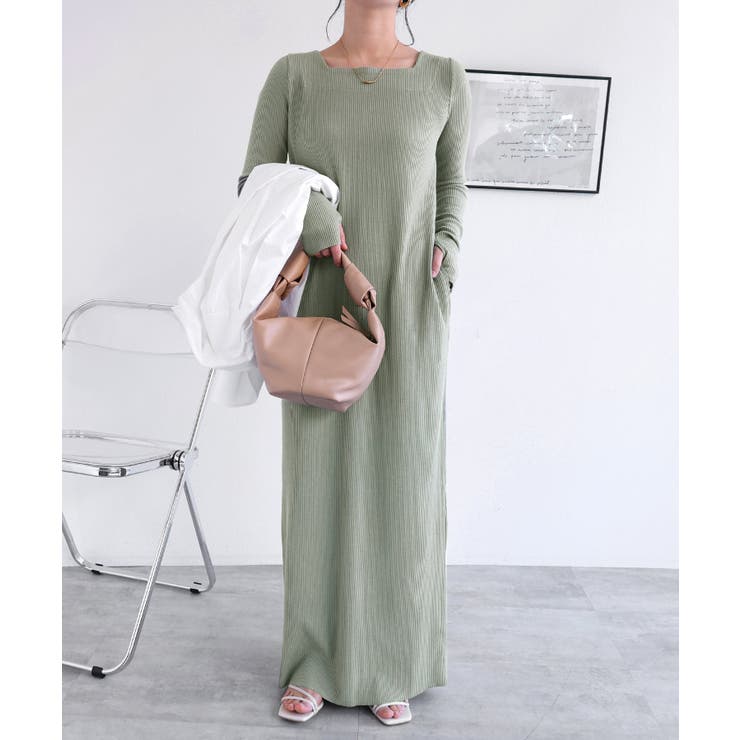 ライトグリーン | セルフカット リブ 前後2way | andme