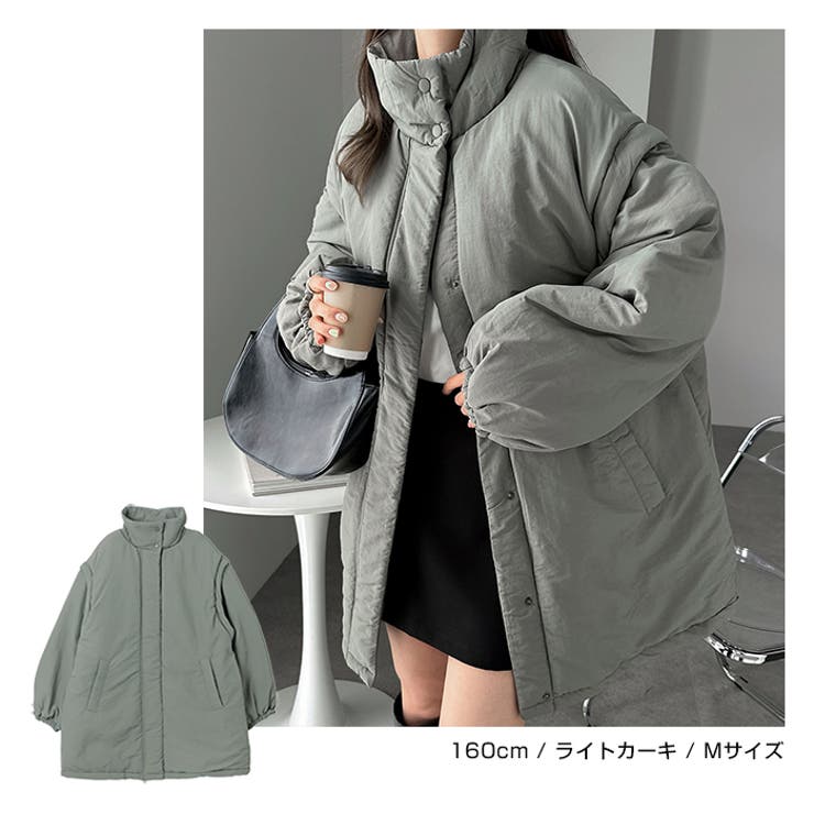 2way 中綿 ジャケット[品番：AZ000004492]｜andme（アンドミー）のレディースファッション通販｜SHOPLIST（ショップリスト）