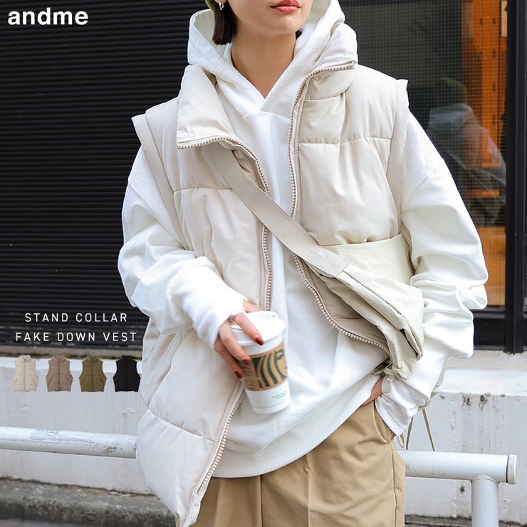 楽天市場】【中古】PWA 24AW TWO-FACE QUILTED VEST 中綿