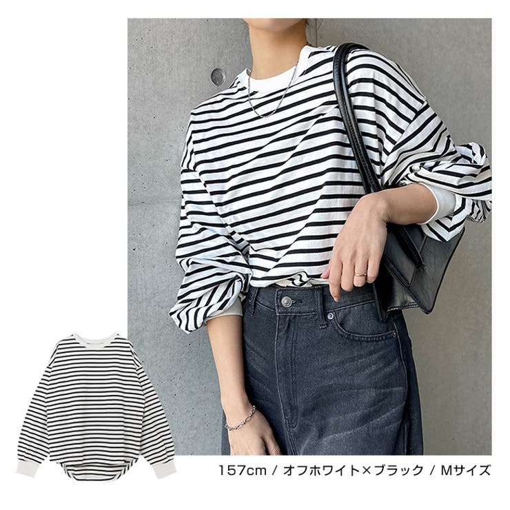 タック ボリューム袖 Tシャツ | andme | 詳細画像8 