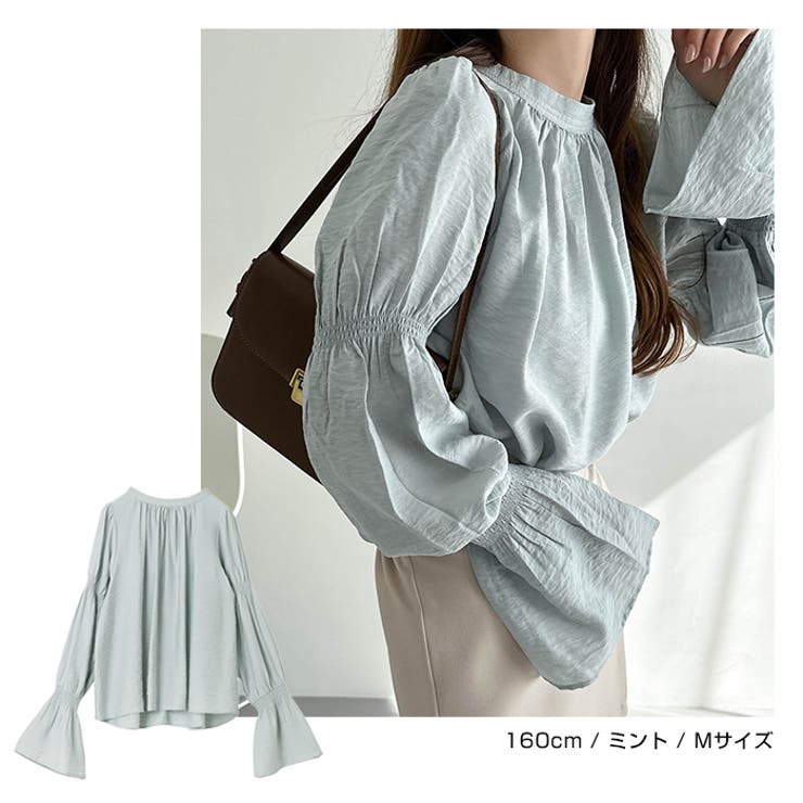 バックリボン キャンディスリーブ 長袖 | andme | 詳細画像11 