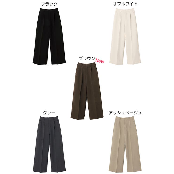 リネン ツイル タック | andme | 詳細画像2 