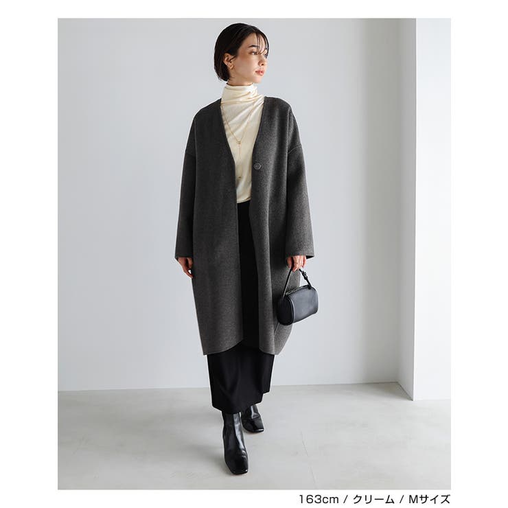 テレコリブ ハイネック プルオーバー | andme | 詳細画像12 