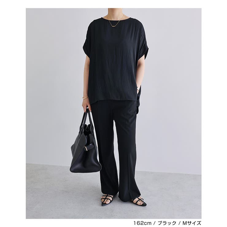 とろみ T ブラウス | andme | 詳細画像11 