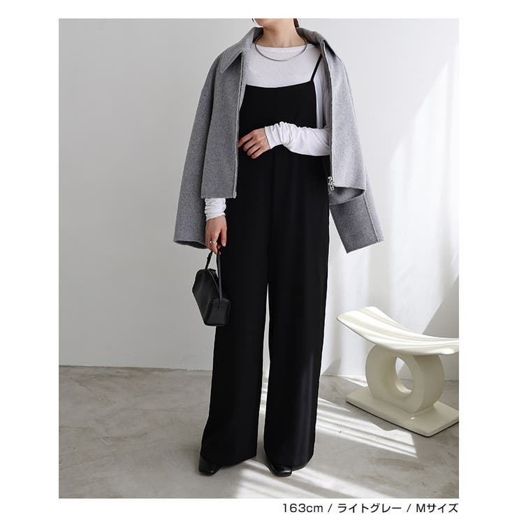 リバー ジップ ショート | andme | 詳細画像8 