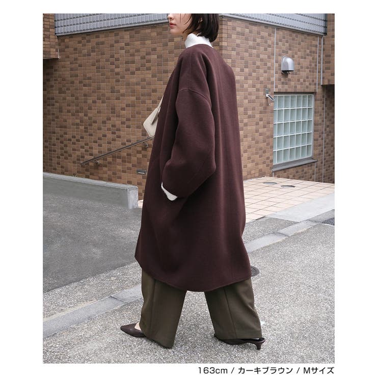 evernavy エバーネイビー ウール混 | andme | 詳細画像11 