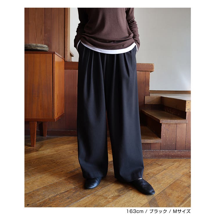 evernavy エバーネイビー ウール混 | andme | 詳細画像15 