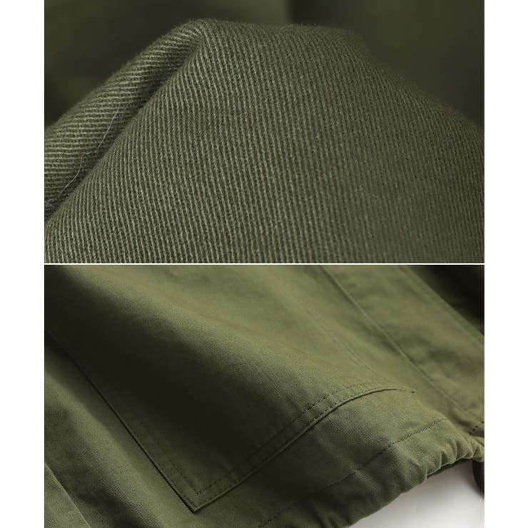 ミリタリー ベスト オーバーサイズ | andme | 詳細画像13 