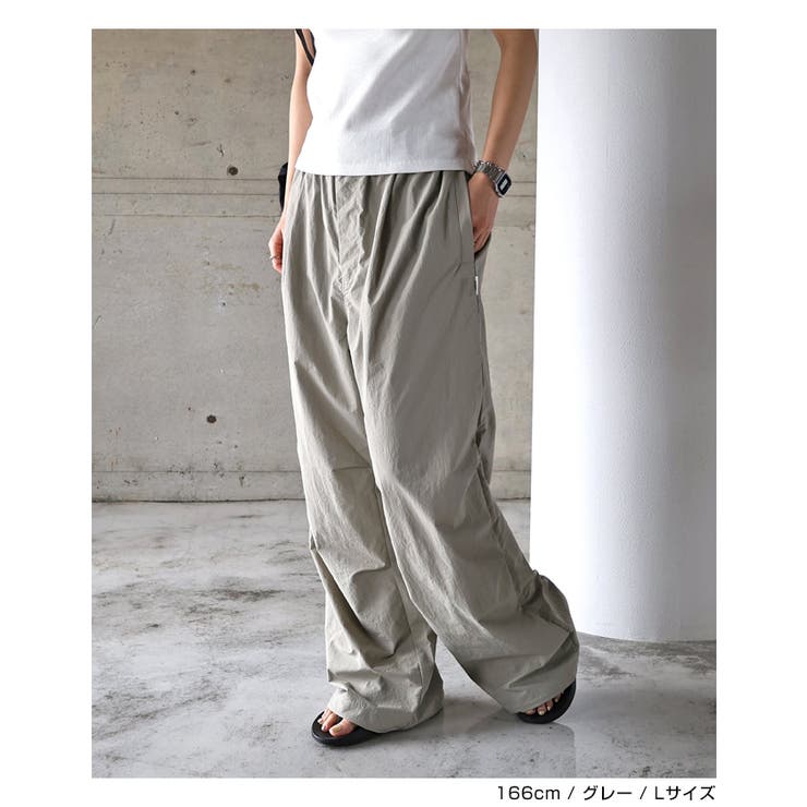 接触冷感 UV 2wayナイロンパンツ | andme | 詳細画像7 