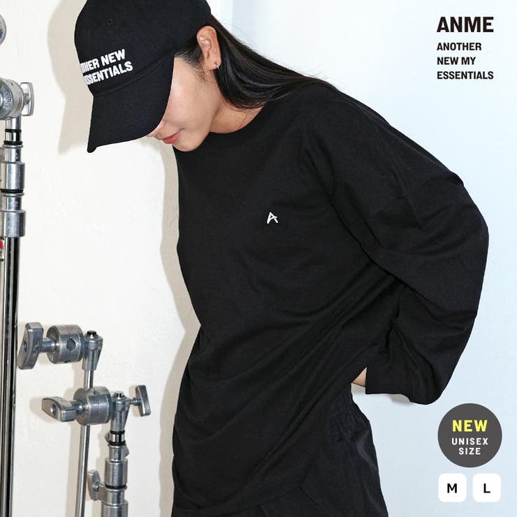 ワンポイント エンブロイダリー ロゴ | andme | 詳細画像1 