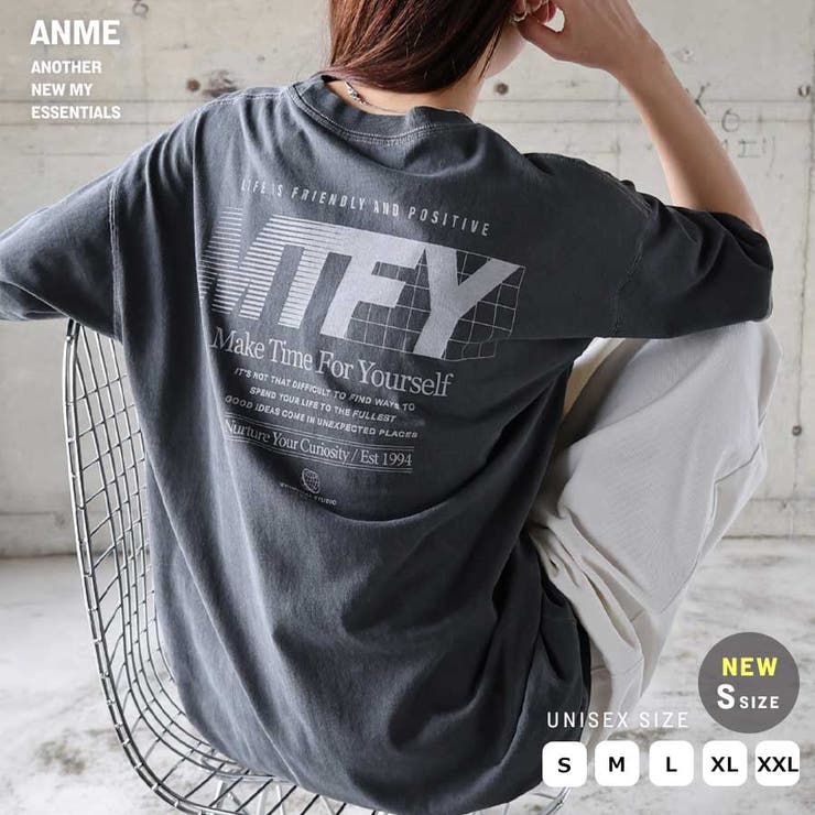 ANME アンメ ロゴTシャツ | andme | 詳細画像1 