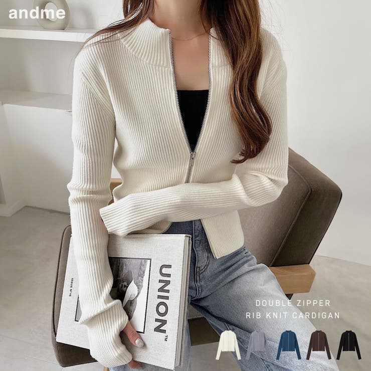 吸湿 発熱 ダブルジップ | andme | 詳細画像1 