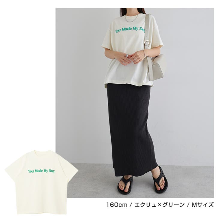 立体 ロゴ プリント | andme | 詳細画像11 