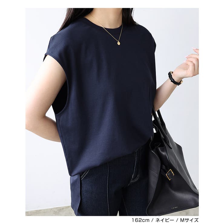 シルケット オーバーサイズ タンクトップ | andme | 詳細画像10 