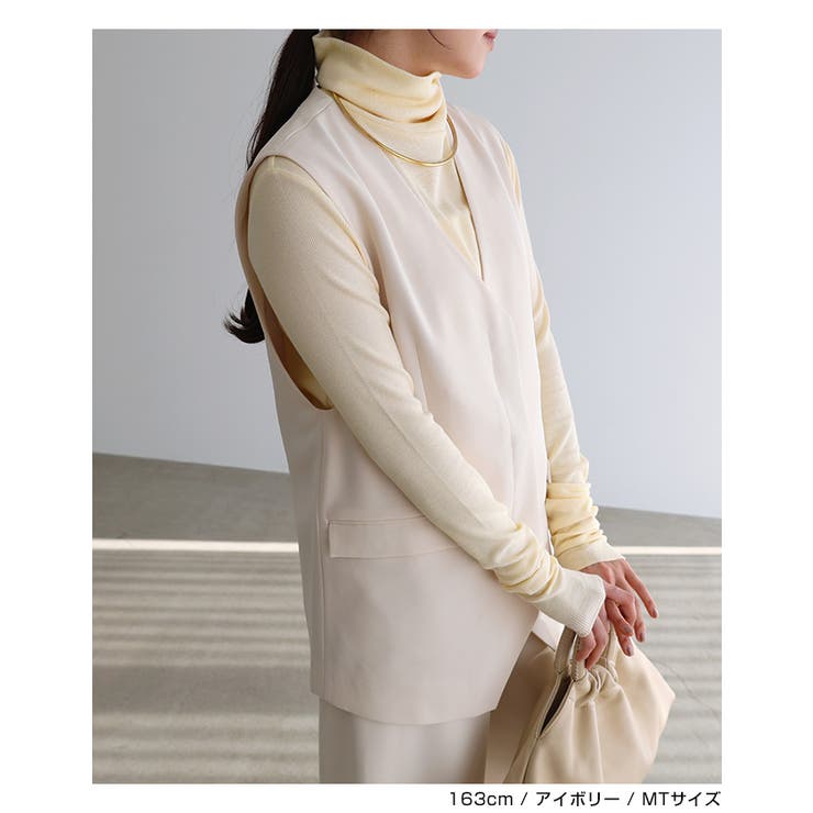 evernavy エバーネイビー ノーカラー | andme | 詳細画像6 