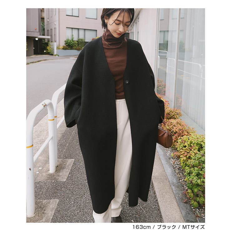 evernavy エバーネイビー ノーカラー | andme | 詳細画像14 