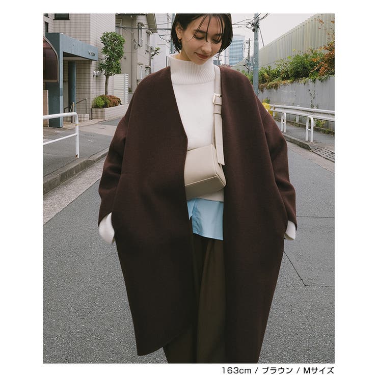 evernavy エバーネイビー ノーカラー | andme | 詳細画像6 