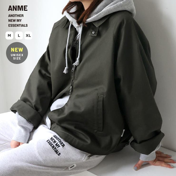 TCツイル スウィングトップ ジャケット | andme | 詳細画像1 