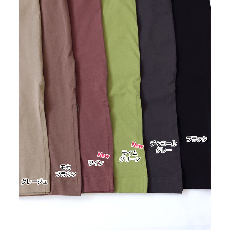 コットン Tシャツ ワンピース | andme | 詳細画像3 