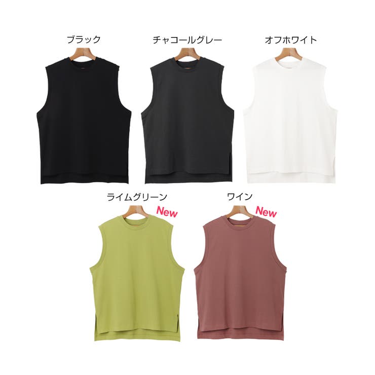トップス ノースリーブ レディース カットソー Tシャツ Aライン