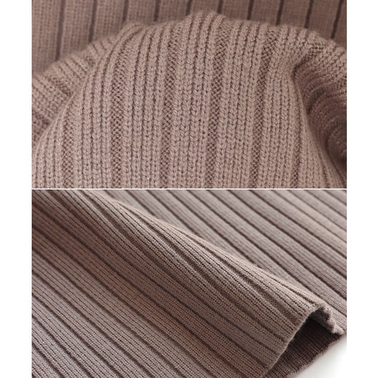 リブ ニット ロング | andme | 詳細画像15 