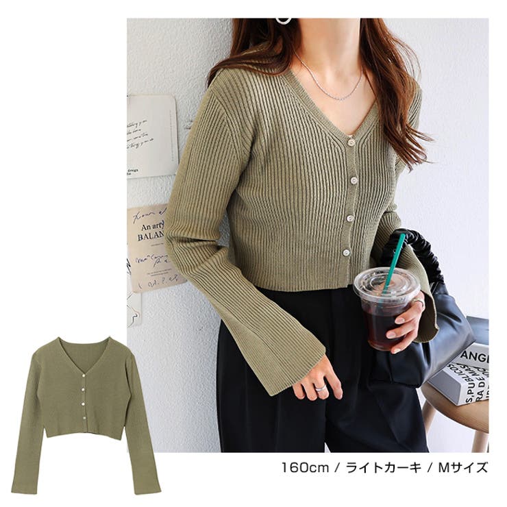 リネンタッチ ショート丈 長袖 | andme | 詳細画像6 