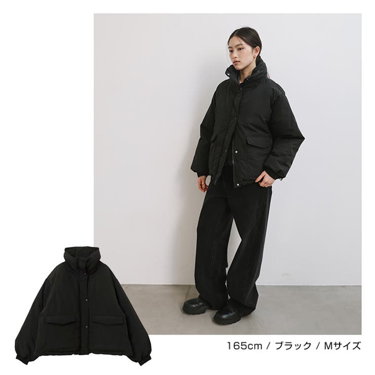 ダブルポケット ナイロン 中綿 | andme | 詳細画像15 