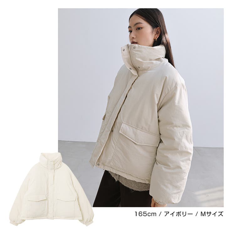 ダブルポケット ナイロン 中綿 | andme | 詳細画像7 