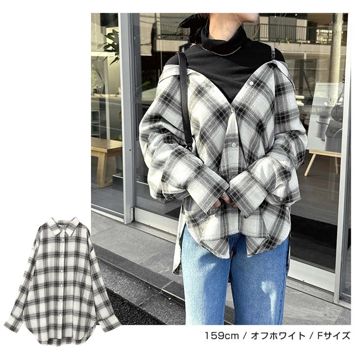 2way チェック シャツ | andme | 詳細画像6 