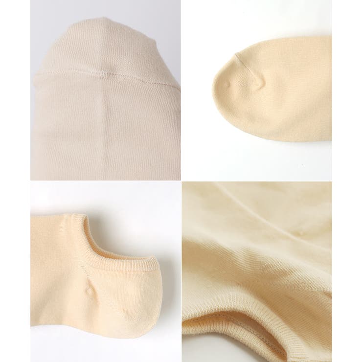 コットン混 スニーカーソックス フットカバー | andme | 詳細画像12 