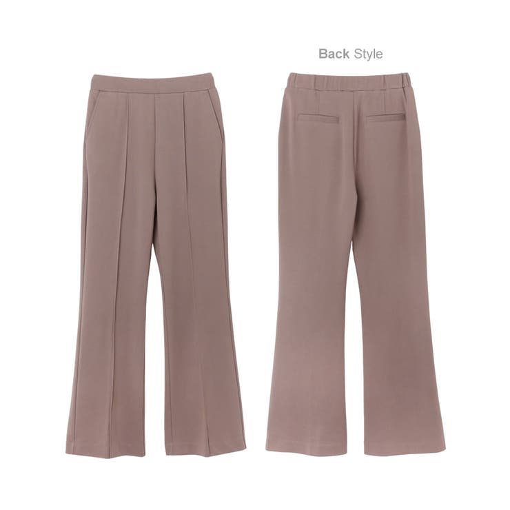 ポンチ フレア パンツ | andme | 詳細画像17 